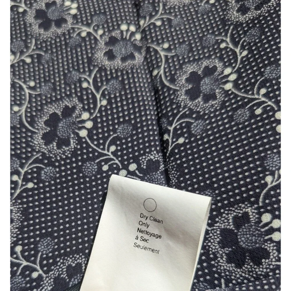 Esprit De Corp Maxi Skirt Flower Side Slit Lined Size 7/8